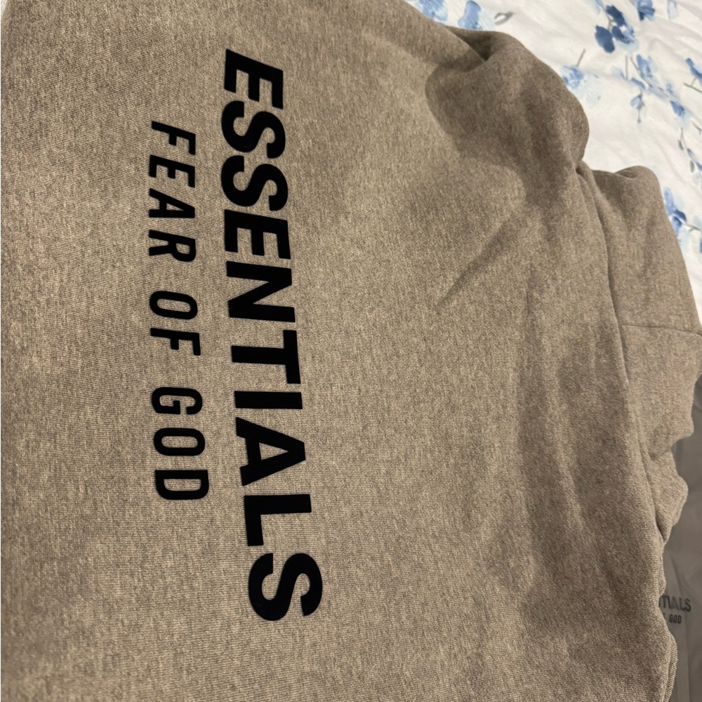 Fear of God Essentials Gray Hoodie